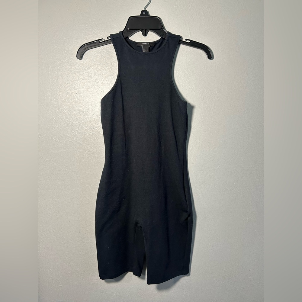 Forever 21 Black Sleeveless Romper